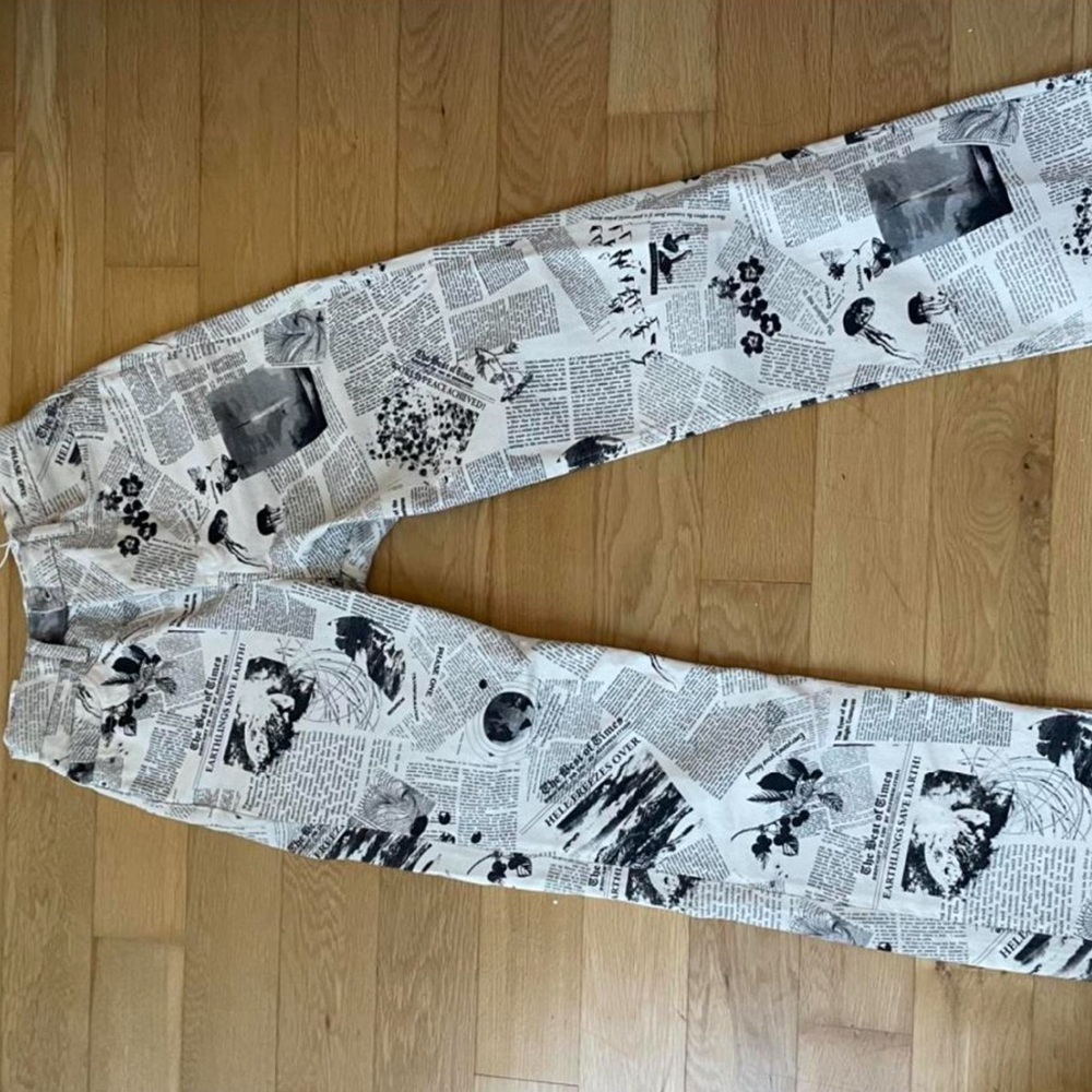Reformation Newsprint Jeans size 24